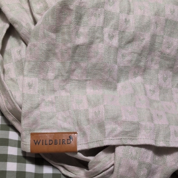 WildBird Green & Cream Ring Sling Carrier - Picture 2 of 3